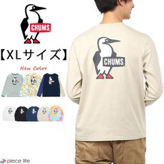 【2025春夏新色追加】チャムス CHUMS ロンT  長袖  Tシャツ カットソー ロングスリーブ ロングTシャツ ブービー メンズ レディース ユニセックス  XLサイズ CH01-2275