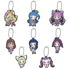 【中古】キーホルダー 全8種セット 「キミとアイドルプリキュア♪ カプセルラバーマスコット1」