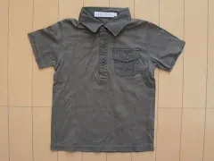 タルティーヌ エ ショコラ タルティーヌエショコラ tartine et chocolat アウトレット 子供服 男の子 110cm 半袖 カットソー シャツ グレー 春 夏 ★3 トップス ボーイズ キッズ 【中古】 ユーズド 古着