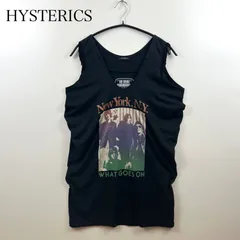 HYSTERICS HYSTERIC GLAMOUR the velvet underground fringe tank one-piece F ヒステリックス フリンジ タンクトップ ワンピース