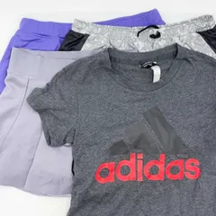 [4点セット] St.Christopher アディダス スコート ハーフパンツ キュロット Tシャツ サイズM/L レディース スポーツ テニスウェア