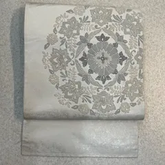 蘇州刺繍 相良刺繍 袋帯 七宝繋ぎ 三越扱い 金糸 銀糸 正絹 Yahoo!オークション -「相良刺繍 袋帯」の落札相場・落札価格
