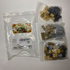 신품_LEGO사의 성벽·집·발코니의 월용 파츠 대응 월 블록 140개 레고 블록 장난감 레고
