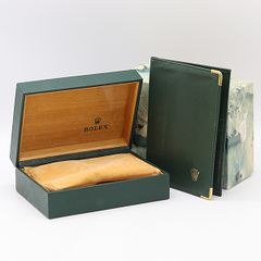 外箱・付属品有】ROLEX ロレックス 空箱 腕時計ケース 箱のみ グリーン