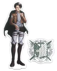 【中古】アクリルスタンド・アクリルパネル リヴァイ(決戦前夜) 描き下ろしアクリルフィギュアL 「進撃の巨人」 TBS限定