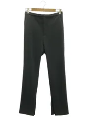 Spick & Span (スピックアンドスパン) 24030200107040 ジャージスティックスリットパンツ レディース ブラック 38