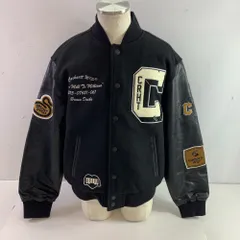 超希少90s Carhartt カーハート　スタジャン　ブルゾン　ジャケット短丈 USA製 90s Carhartt Zip Up Denim Varsity Jacket 青 M