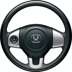 希少! NBOX N-BOX JF1 純正 本革×ピアノ ブラック コンビ ステアリング ハンドル N-ONE N-WGN JF1 JH1 JG1 管理番号（W-5181） 希少! NBOX N-BOX JF1 純正 本革×ピアノ ブラック コンビ ステアリング