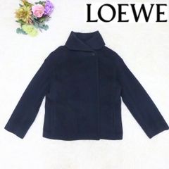 LEOWE ロエベ スエード 本革 レザーシャツ レディース ブラウン 茶色