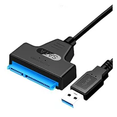 HELVAK SATA-USB 3.0 変換ケーブル 2.5インチ SSD/HDD用 SATA USB変換アダプター Windows/Mac OS 両対応 コネクタ ハードディスク ポータブル
