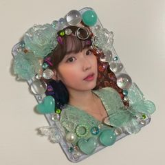 ハンドメイド 硬質ケースデコ トレカケースデコ レジン クリア