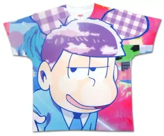 【中古】Tシャツ(キャラクター) 一松(サイケ松) Tシャツ パープル Sサイズ 「おそ松さん×PARCO おそ松さんの庭。」