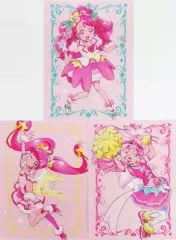 【中古】クリアファイル 集合 A4クリアファイル3枚セット 「映画プリキュアミラクルリープ みんなとの不思議な1日」 アニメージュ 2020年7月号付録