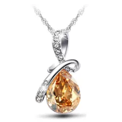 【色: シャンパンゴールド】ジョセファロレーヌ 全6色 ネックレス ティア ドロ