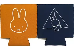 【中古】食器 ミッフィー(オレンジ＆ネイビー) ドリンクマーカーセット(2枚組) 「タイトーくじ ミッフィー ミッフィーとすてきなキャンプ」 E賞