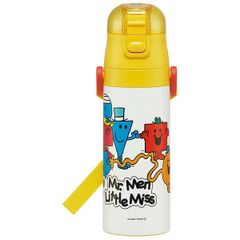 Mr.Men Little Miss 水筒 マグボトル 470ml 保冷 超軽量 ステンレスボトル スケーター