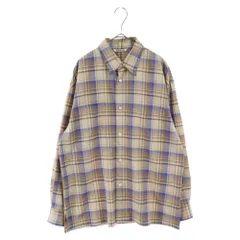 2023年最新】auralee super light wool check shirtsの人気アイテム