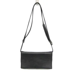 ロエベ(Loewe) アナグラム レディース レザー ショルダーバッグ ブラック