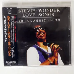 国内盤 STEVIE WONDER/LOVE SONGS - 20 CLASSICS HITS/MOTOWN POCT1545 CD □