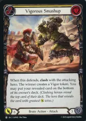 【中古】Flesh and Blood SUP165[C]：Vigorous Smashup(2)/強健な衝突(2)