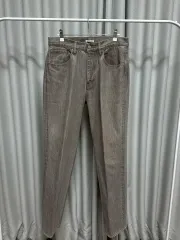 auralee ブラウンデニム　サイズ30 AURALEE HARD TWIST BROWN DENIM WIDE PANTS & 5P PANTS – Chum!