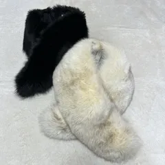 毛皮　サガフォックス　SAGA FOX　ショール 襟巻き　2点セット　管理番号KKVRA112