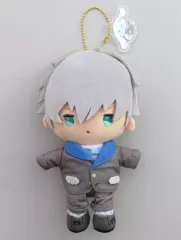 【中古】キーホルダー 凪誠士郎×シナモロール むにゅぐるみマスコット2 「ブルーロック×サンリオキャラクターズ」