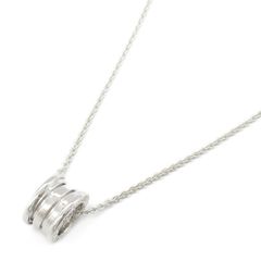 ブルガリ BVLGARI ネックレス B-zero1 ビーゼロワン ネックレス 首回り40.5cm K18WG（ホワイトゴールド） B-zero1 ネックレス レディース Used A