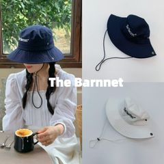 新品 韓国 The Barnnet ザ バーネット Logo Safari Hatキャップ人気 レディース サファリハット  帽子 春夏 【2色選択可能】