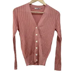 新品　SLOANE(スローン) ピンク 長袖カーディガン 新品 SLOANE(スローン) ピンク 長袖カーディガン