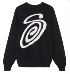 SALEHOT22AW STUSSY CURLY S SWEATER トップス