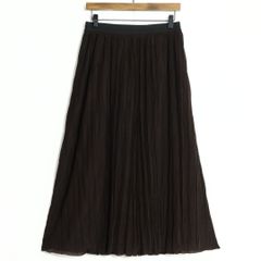 美品】ビアズリー☆柔らかなプリーツが上品なロングスカート 軽やか  