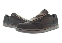 ナイキ NIKE Travis Scott × Air Jordan 1 Low OG SP Velvet Brown and Dark Mocha エアジョーダン ダークモカ DM7866-202 メンズ靴 スニーカー ブラウン 28cm 103S-868