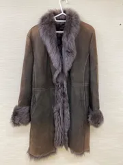 【美品】NORTH BEACH リアルムートンコート　ミンク　サイズM 美品】NORTH BEACH リアルムートンコートミンクサイズM
