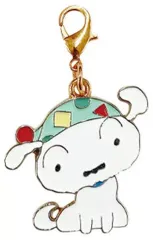 【中古】キーホルダー シロ(パジャマ) 「クレヨンしんちゃん シークレットメタルチャーム なかまたち」