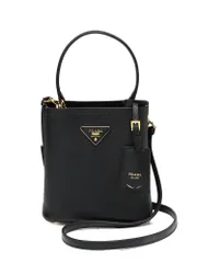 PRADAプラダパニエサフィアーノレザーハンドショルダーバッグ 2025年最新】prada サフィアーノ パニエの人気アイテム - メルカリ