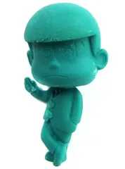 【中古】トレーディングフィギュア トド松(グリーン) 「おそ松さん ガチャ松 消しゴムフィギュア」