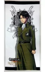 【中古】タオル・手ぬぐい(キャラクター) リヴァイ ビッグタオル 「アニメ原画展 進撃の巨人 ANIMATION GALLERY」