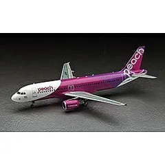 バニラエア機内限定1:150スケールモデル JA08VA バニラエア Fly Peach to AMAMI」特別塗装機 ピーチ (A320