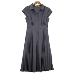 tocco closet トッコクローゼット  fフレンチスリーブ シャツワンピース sizeM/パープルベージュ系