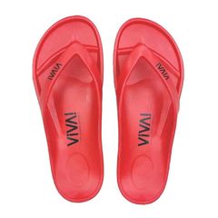 VIVA! ISLAND ビバアイランド JAPAN FLIP FLOP ビーチサンダル メンズ レディース レッド V-821105 RED