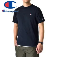 Champion 半袖Tシャツ 《370ネイビー》 新品 未使用 チャンピオン メンズ ベーシック ショートスリーブ半袖Tシャツ【B3O】【メール便2】 ファッション
