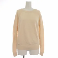 ヴィヴィアンタム VIVIENNE TAM ニット セーター ローゲージ 長袖 クルーネック ケーブル編み シルク混 0 XS ベージュ /BBのサムネイル