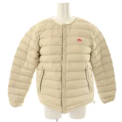 DANTON　ダントン　インナーダウン　ノーカラー　ロング　36 DANTON - ダントン ノーカラー インナー ダウン コート 36