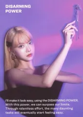 【中古】コレクションカード(女性) LE SSERAFIM/HONG EUNCHAE(ホン・ウンチェ)/背景紫/「EASY」(Weverse Albums ver.)フォトカード ver.A
