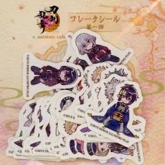 【中古】シール・ステッカー 集合 フレークシール第一弾(38枚入り) 「刀剣乱舞-ONLINE- 十周年 第一弾×animatecafe」