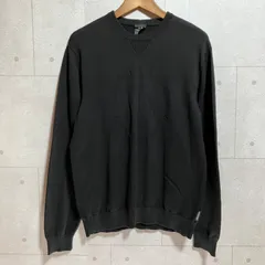 A|X ARMANI EXCHANGE アルマーニ エクスチェンジ サークルロゴ ニット セーター トップス M ブラック 黒 メンズ SG342-6