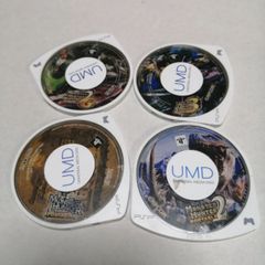 [왜건 세일] 몬스터 헌터 휴대용 1&2nd&2ndG&3rd 4점 세트 PSP 소프트