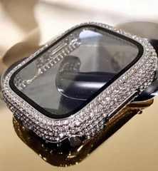 Apple Watchカバー 画面保護 ケース メッキ キラキラ メンズ レディース 38mm 40mm 41mm 42mm 44mm 45mm s