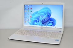 中古ノートパソコン Windows11+office 新品爆速SSD512GB 富士通 AH77/J